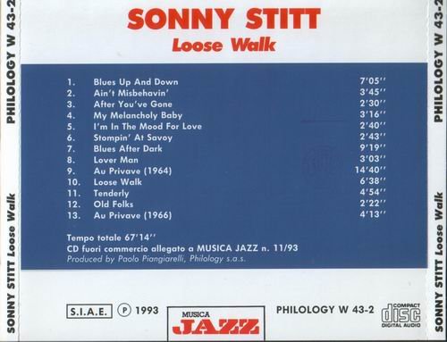 Sonny Stitt - Loose Walk (1993) Flac