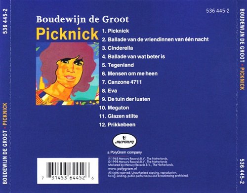 Boudewijn de Groot - Picknick (Reissue) (1968/1998)
