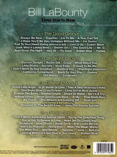 Bill LaBounty - Time Starts Now: The Definitive Anthology 75-11 (4 CD Box Set) (2011)