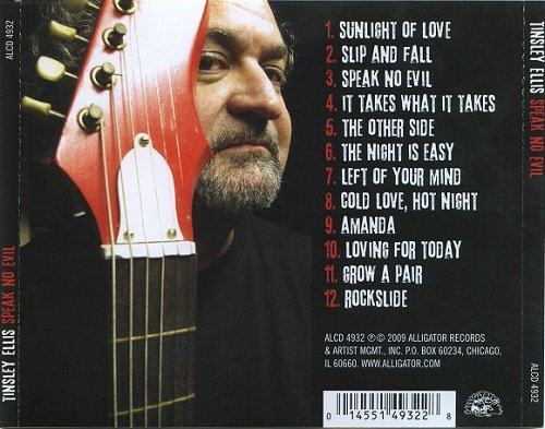 Tinsley Ellis - Speak No Evil (2009) Lossless