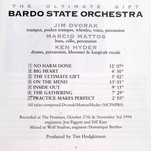 Bardo State Orchestra - Ultimate Gift (1994)