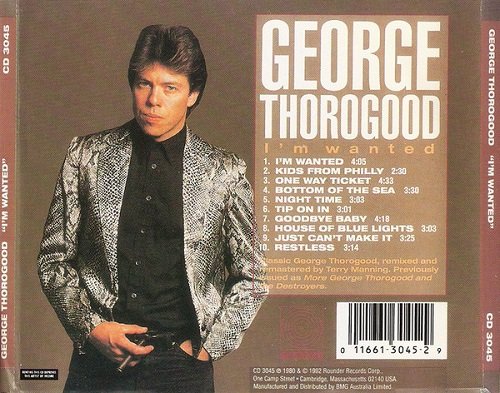 George Thorogood - I'm Wanted (Reissue) (1980/1992) Lossless