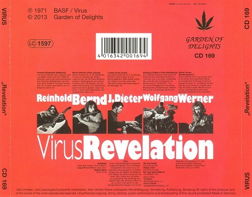 Virus - Revelation (Reissue) (1971/2013)