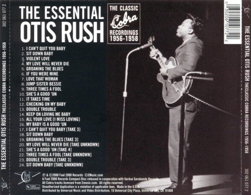 Otis Rush - Essential Collection: The Classic Cobra Recordings 1956-1958 (2000)