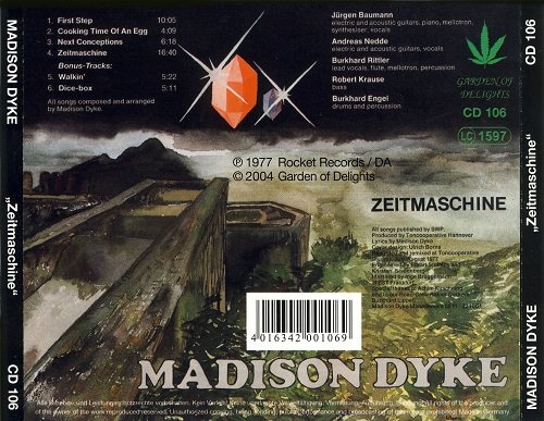 Madison Dyke - Zeitmaschine (Reissue) (1977/2004)