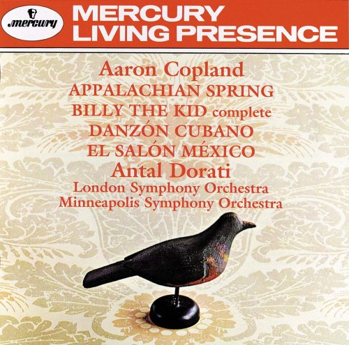 Aaron Copland, Antal Dorati - Appalachian Spring, Billy The Kid Complete, Danzon Cubano, El Salon Mexico (1991)