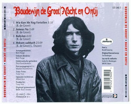 Boudewijn De Groot - Nacht En Ontij (Reissue) (1968/1994)