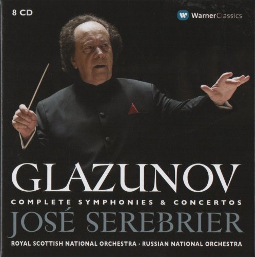 Jose Serebrier - Glazunov: Complete Symphonies and Concertos (2012)
