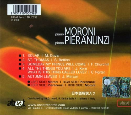 Dado Moroni & Enrico Pieranunzi - Live Conversations (2006) Flac