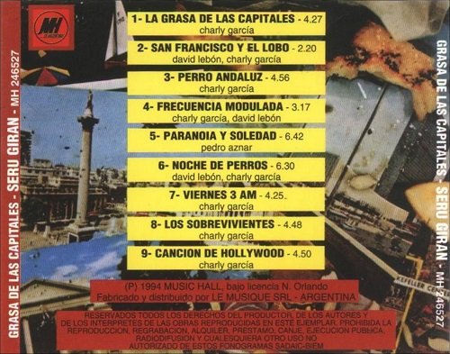 Seru Giran - La Grasa de las Capitales (Reissue) (1979/1994)