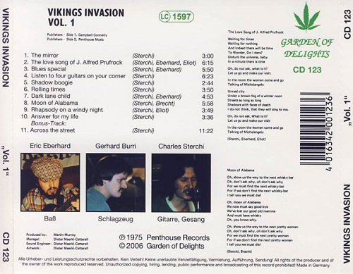 Vikings Invasion - Vol. 1 (Reissue) (1975/2006)