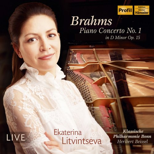 Ekaterina Litvintseva - Brahms: Piano Concerto No. 1 in D Minor, Op. 15 (Live) (2018)