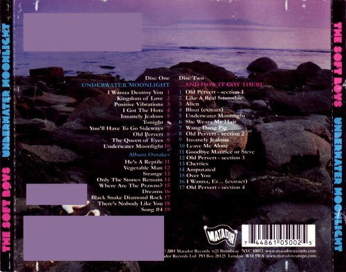 The Soft Boys - Underwater Moonlight... And How It Got There (2CD Edition) (2001)