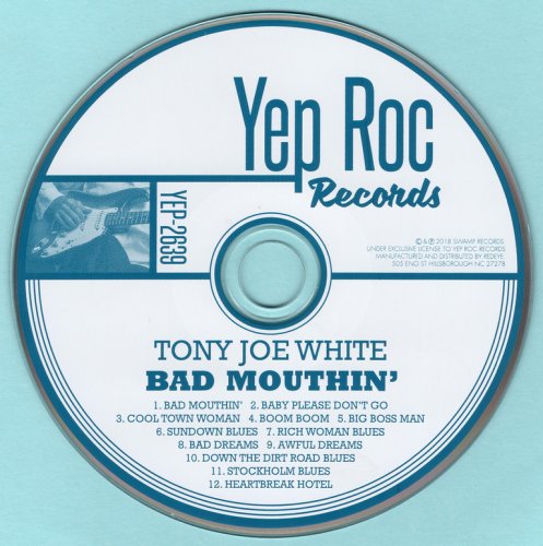 Tony Joe White - Bad Mouthin' (2018) CD-Rip