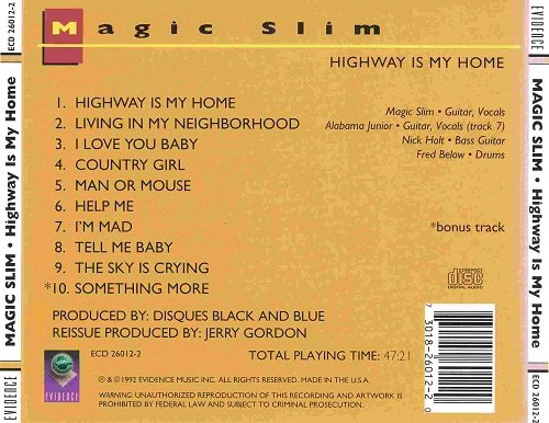 Magic Slim and the Teardrops - Highway Is My Home (Reissue) (1978/1992)