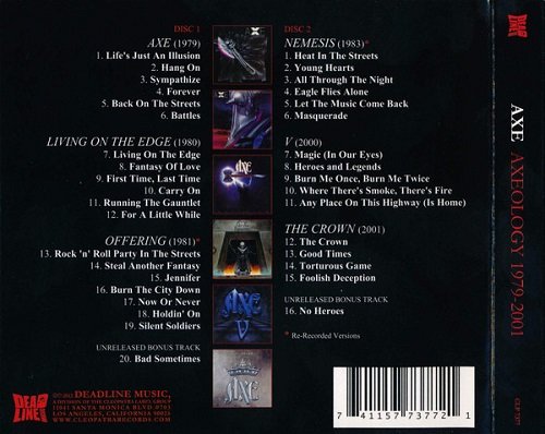 Axe - Axeology 1979-2001 (2012)