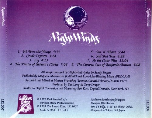 Nightwinds - Nightwinds (Reissue) (1979/1991)