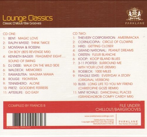 VA - Lounge Classics (Classic Chillout Bar Grooves) (2008) Lossless