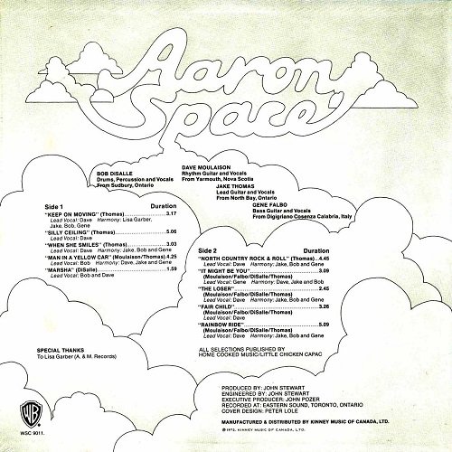 Aaron Space - Aaron Space (1972) Vinyl Rip