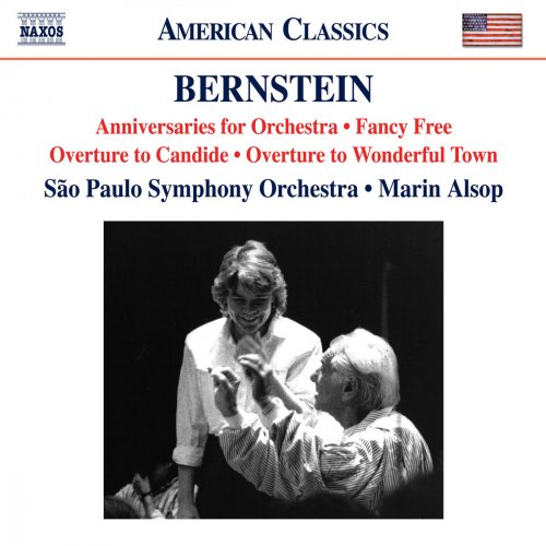 Sao Paulo Symphony Orchestra & Marin Alsop - Bernstein: Anniversaries, Fancy Free Suite, Overture to Candide & Overture to Wonderful Town (2018)