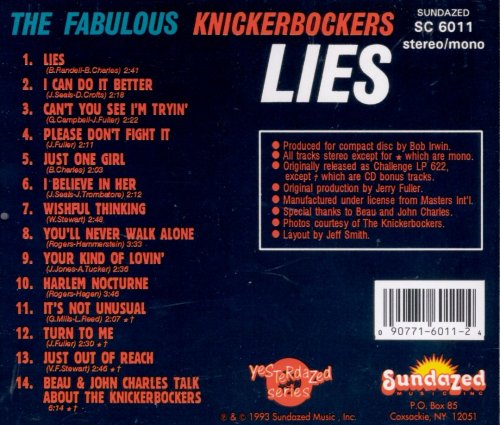 The Knickerbockers - Lies (1993)
