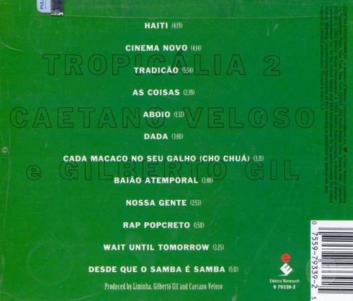 Caetano Veloso & Gilberto Gil - Tropicalia 2 (1994) CD Rip