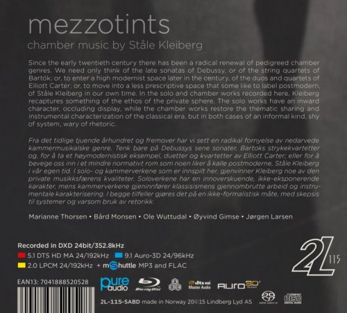 Mezzotints - Chamber music by Stale Kleiberg (2015) [SACD]