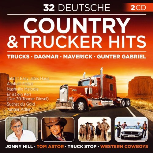 VA - 32 Deutsche Country & Trucker Hits (2018)