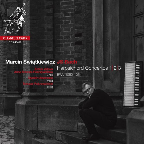 Marcin Świątkiewicz - JS Bach: Harpsichord Concertos I, II, III (2018) [Hi-Res]