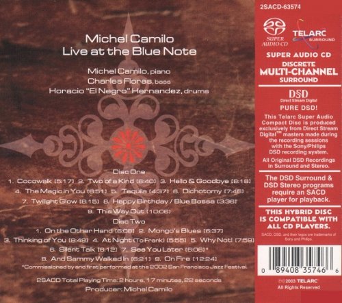 Michel Camilo - Live At The Blue Note (2003) [SACD]