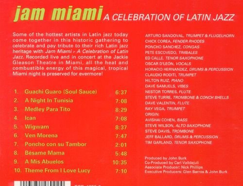 V.A.-  Jam Miami A Celebration Of Latin Jazz (2000)