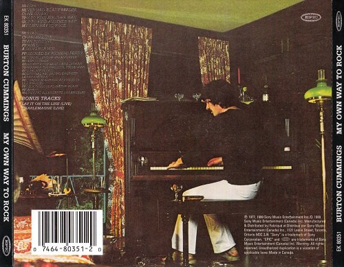 Burton Cummings - My Own Way To Rock (Reissue, Remastered) (1977/1999)
