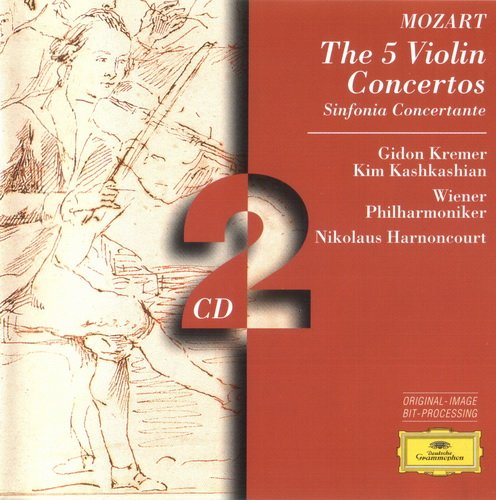 Mozart - The 5 Violin Concertos & Sinfonia Concertante KV 364 (1988)