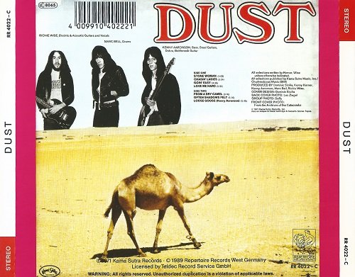 Dust - Dust (Reissue) (1971/1989)