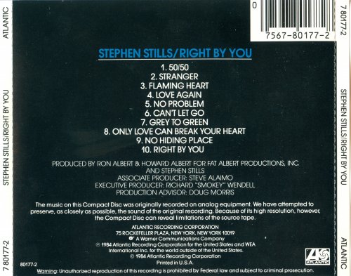 Stephen Stills - Right By You (1984)