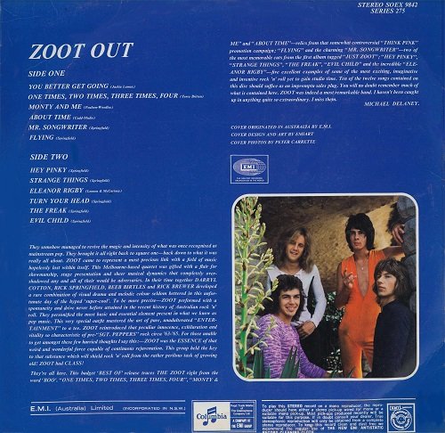 Zoot - Zoot Out (1971) Vinyl Rip