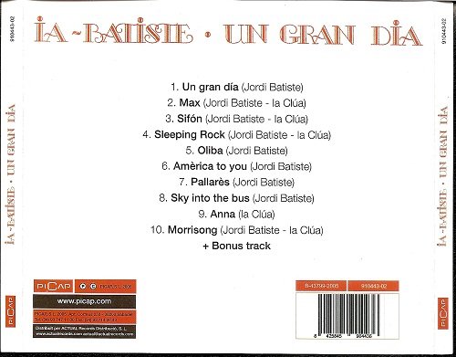 Ia & Batiste - Un Gran Dia (Reissue) (1972/2005)