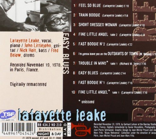 Lafayette Leake - Easy Blues (2000)