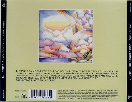 Sui Generis - Confesiones de Invierno (Reissue) (1973/2003)