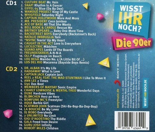 VA - Wisst Ihr Noch Die 90er (2018)