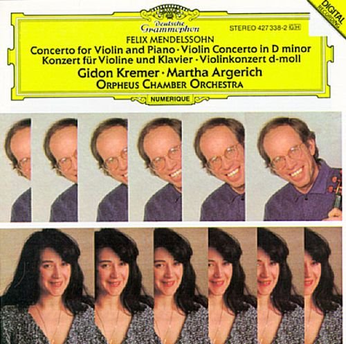 Gidon Kremer, Martha Argerich - Mendelssohn: Concerto for Violin and Piano, Violin Concerto (1989)