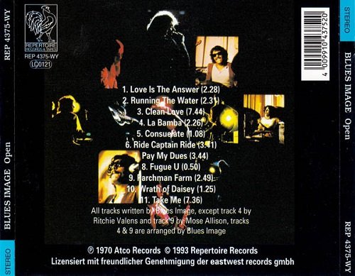 Blues Image - Open (Reissue) (1970/1993) CD Rip