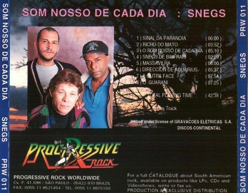 Som Nosso De Cada Dia - Snegs (Reissue) (1974/1993) Lossless