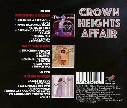 Crown Heights Affair - Dreaming A Dream / Do It Your Way / Dream World (2018)