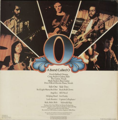 A Band Called "O" - A Band Called O (1974) Vinyl Rip