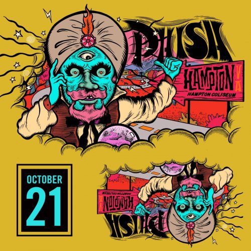 Phish - 2018-10-21 Hampton Coliseum, Hampton, VA (2018)