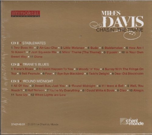 Miles Davis - Chasin' The Trane (3CD, 2011) CD-Rip