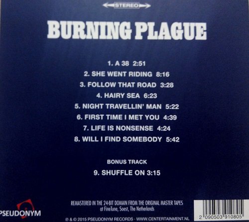 Burning Plague - Burning Plague (Reissue, Bonus Track, Remastered) (1970/2015)