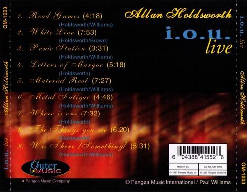 Allan Holdsworth - I.O.U Live (1997)