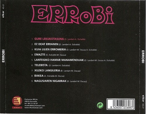 Errobi - Gure Lekukotasuna (Reissue) (1977/2003)